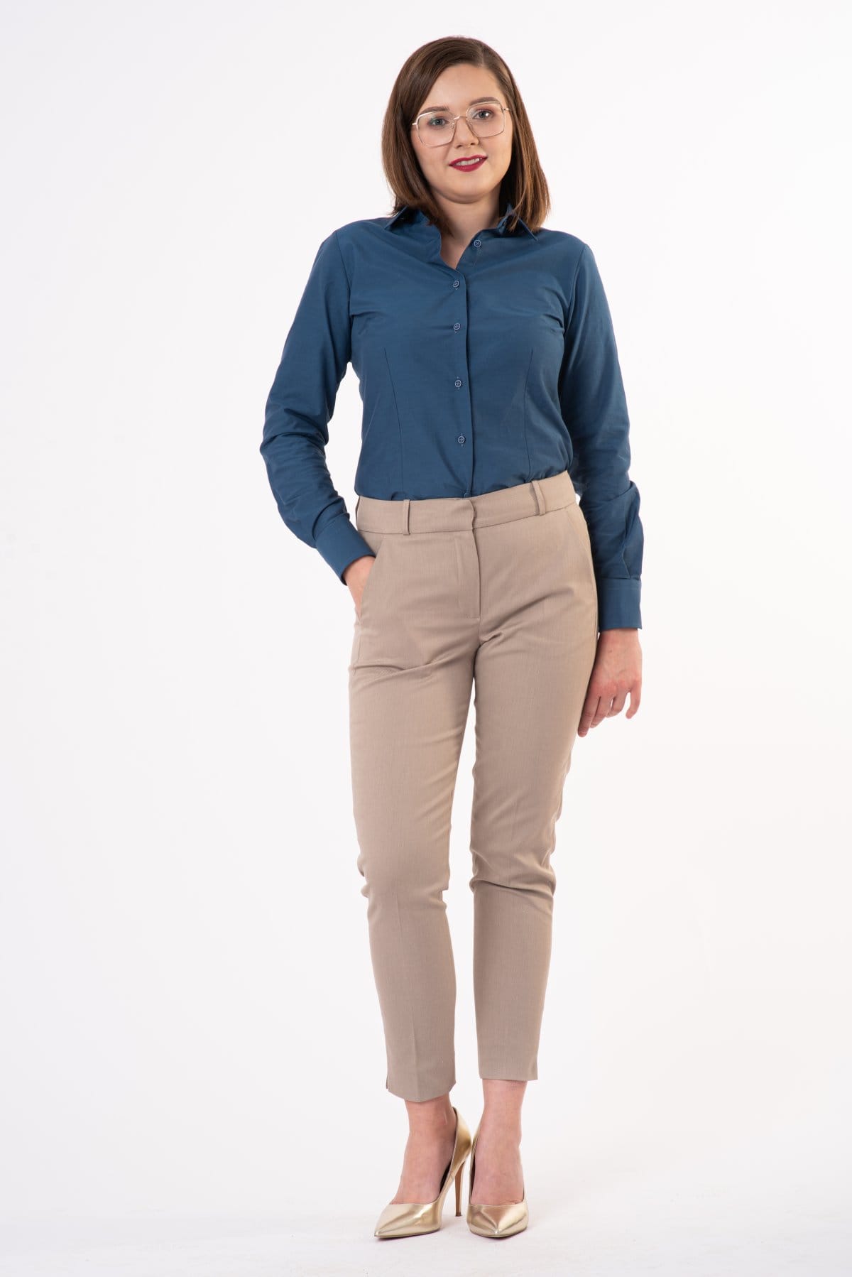 Elegancka koszula — Morski, zdjęcie 3