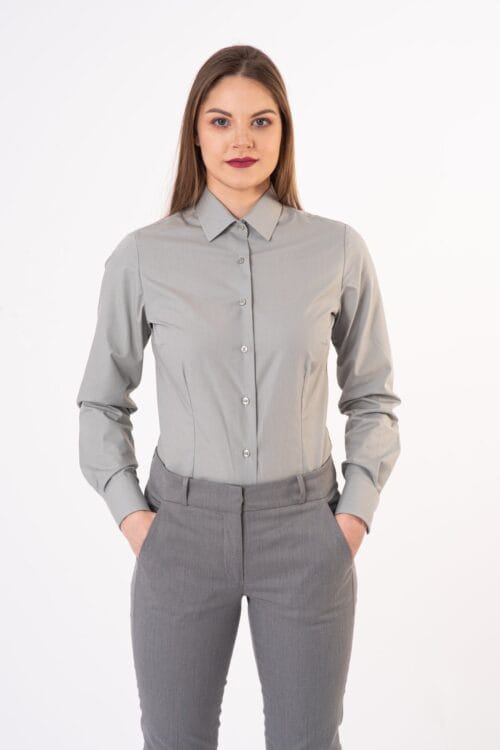 Elegancka koszula — Szary